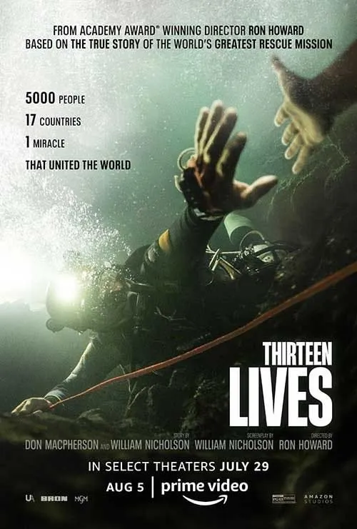 Thirteen Lives real life survival movie on NaxoTV